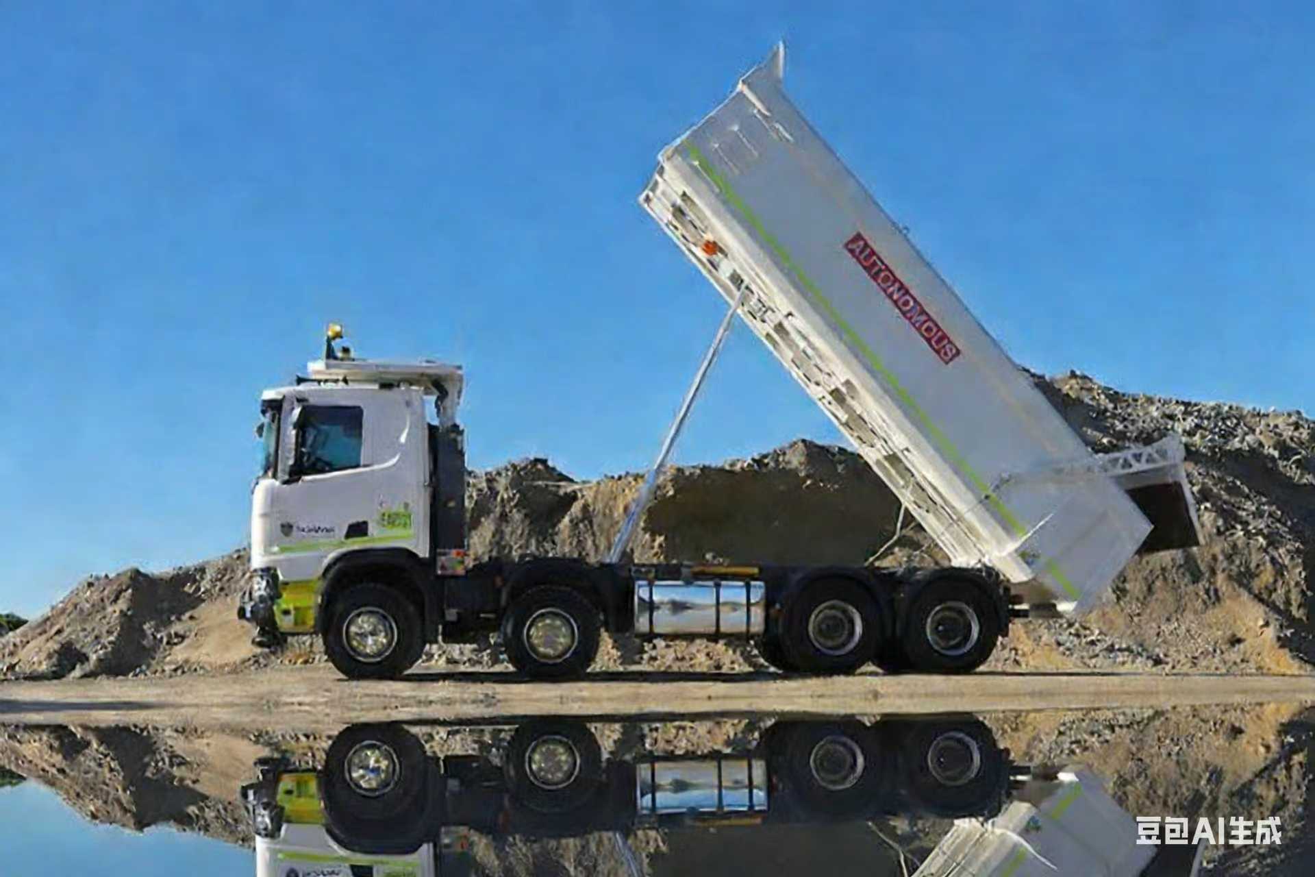 Sorcóirí Hiodrálacha Truck Dumpáil le haghaidh Láimhseáil Luchtaigh Cobhsaí